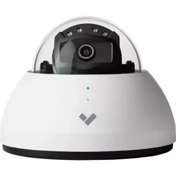 Cameră de supraveghere în rețea Verkada CD42 - dome - interior - rezistentă la vandalism - culoare zi/noapte - 5 MP - 2688 x 1944 - iris fix - distanță focală fixă - LAN 10/100 - PoE - cu înregistrare în cloud 30 de zile