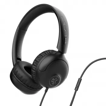 JLab Studio 2 Căști on-ear cu fir și microfon negru