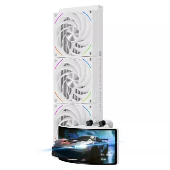 Cooler CPU lichid all-in-one Thermalright Rainbow Vision 360 Turbo ARGB alb 360mm
