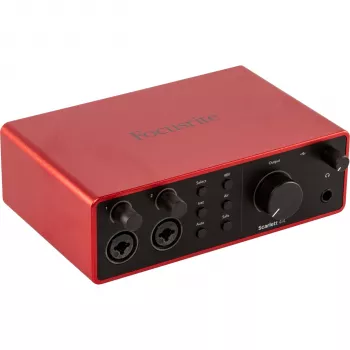 Interfață audio Focusrite Scarlett 4i4 generația a 4-a