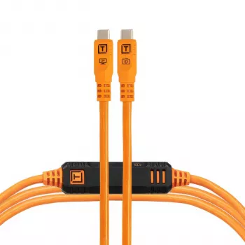 Tether Tools TetherPro USB-C Optima 10G Straight portocaliu 4,6 m