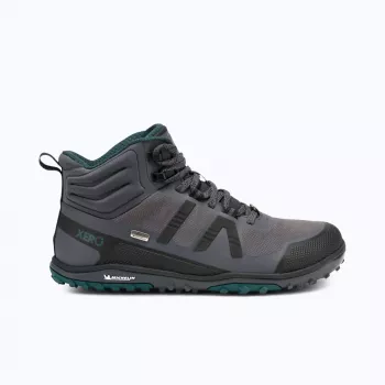 Bocanci de drumeție Xero Shoes Scrambler Mid II WP pentru femei - asfalt/Sea Moss, EU 39