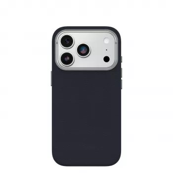 Husă OtterBox Symmetry din piele de cactus Camera Control pentru iPhone 17 Pro albastră