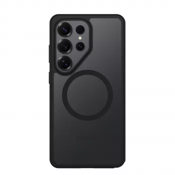 Husă OtterBox React Magnets pentru Samsung Galaxy S26 Ultra, Black Crystal