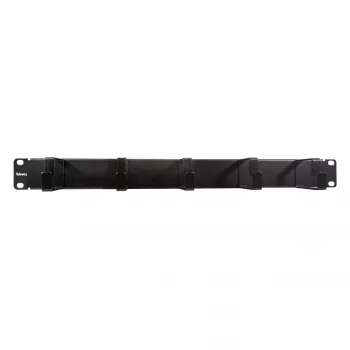 Televes UKO5R 19 inch 1U Front Panel with 5 Cable Entries, Light Grey