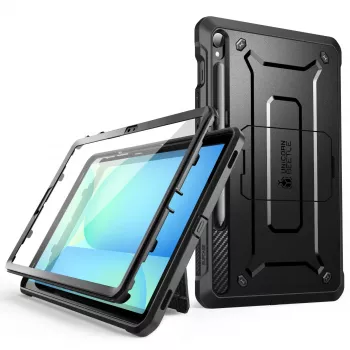 Supcase Unicorn Beetle Pro pentru Samsung Galaxy Tab S9 / S9 FE / S10 FE / S10 Lite, negru