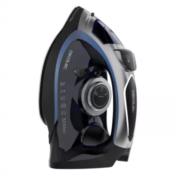 Cecotec IronHero 3200 Vital Fier de călcat cu abur, 3200 W, talpă TitaniumSlide, rezervor 400 ml
