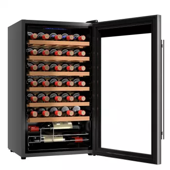 Vinotecă cu compresor CECOTEC Bolero GrandSommelier 34030 Inox, 34 sticle