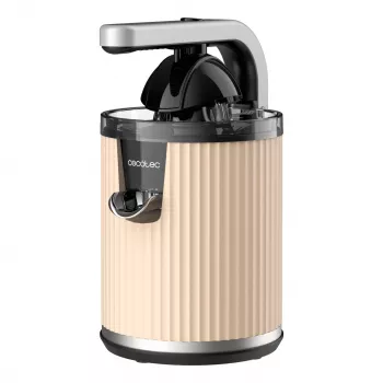 Storcător lent Cecotec Xqueeze RetroJuice 600, 600 W, bej