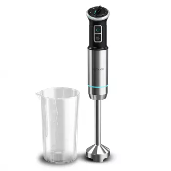 Cecotec Power Neutron 1100MAX Immersion Blender 1100W 21 Speeds Titanium Blades