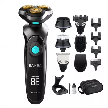 Cecotec Bamba PrecisionCare TwistGroom Multigroomer 10-in-1, negru
