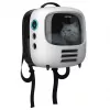 Cușcă de transport pentru animale cu ventilator Cecotec Pumba 1800 - gri/negru