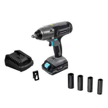 Cecotec Cecoraptor Perfect Impact 2020 Ultra Cordless Impact Drill 20V 2x2.0Ah Li-Ion
