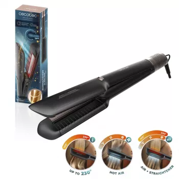 Cecotec Air Lisse Black Hot Air Straightening Brush 1000W