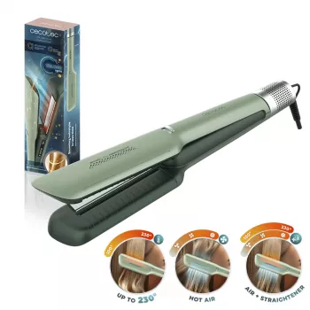 Placă de îndreptat părul Cecotec Air Lisse Olive