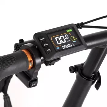 Bicicletă electrică pliabilă YOUIN Urban Foldable Texas II E-Bike Fat 20 - portocaliu/negru