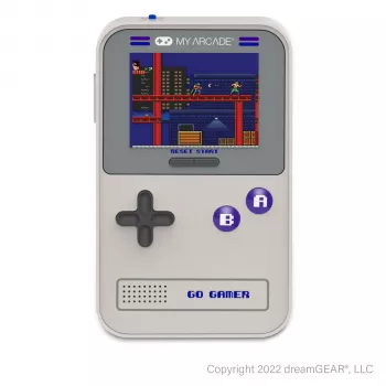 DreamGear My Arcade Go Gamer Classic (300 în 1) gri & violet (DGUN-3910)