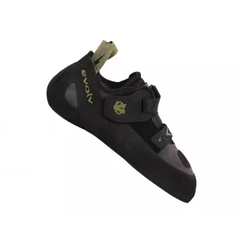 Pantofi de cățărare Evolv Kronos - negru/oliv - mărimea 42.5