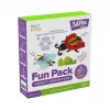 Set creativ myFirst 3dPen Make Filaments Fun Pack Insect Adventure pentru stilou 3D: 5 șabloane, 17 fire de filament PCL (34 m), modul mașină cu tragere, folie termoplastică