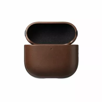 NOMAD GOODS Modern Leather Case for Apple AirPods 4 Brown