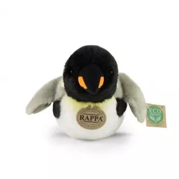 Rappa Jucărie de pluș pinguin realist ecologic culcat 28 cm