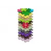 Set covor senzorial ortopedic MUFFIK 15 în 1 plăci puzzle imbricabile pentru corectarea piciorului valg, 15 piese, multicolor
