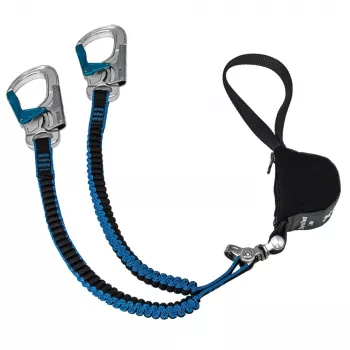 Longă via ferrata Rock Empire Dynatwist Lite - aqua