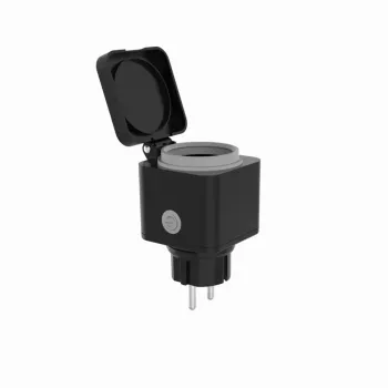 Priză inteligentă Tesla Smart Plug SP400 Outdoor WiFi cu monitorizare a energiei, IP44, 16A, 3680W, Schuko