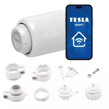 Cap termostatic inteligent TESLA Smart SV50 cu WiFi și aplicație mobilă