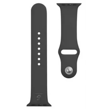 Curea din silicon Tactical pentru Watch 1/2/3/4/5/6/7/SE 38/40/41mm neagră