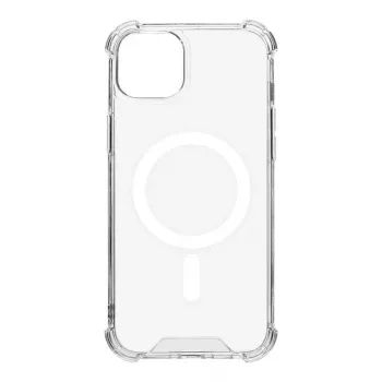 Husă spate Tactical MagForce Plyo pentru iPhone 15 Plus transparentă