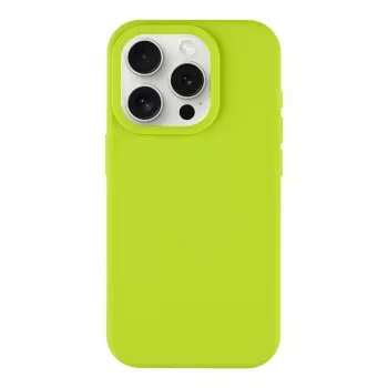Husă spate Tactical Velvet Smoothie pentru iPhone 15 Pro - verde avocado