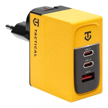 Încărcător Tactical Nett Warrior GaN 100W galben