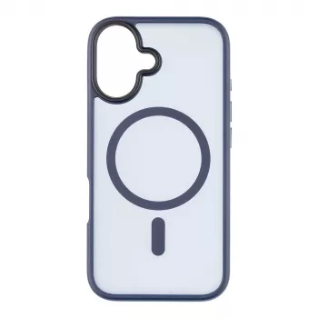 Husă spate Tactical Back Cover MagForce Hyperstealth pentru Apple iPhone 16, Deep Blue
