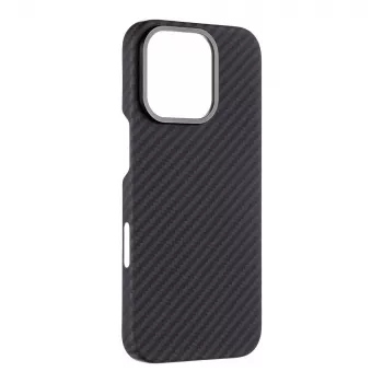 Husă spate Tactical MagForce Aramid pentru iPhone 16 Pro Negru