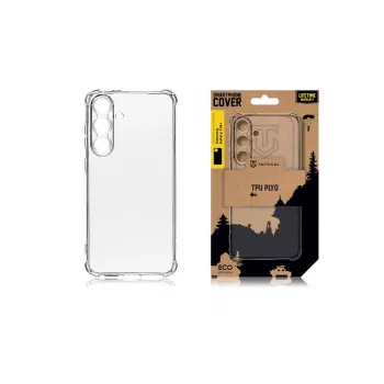 Carcasă spate tactică TPU Plyo pentru Samsung Galaxy S25+ transparentă