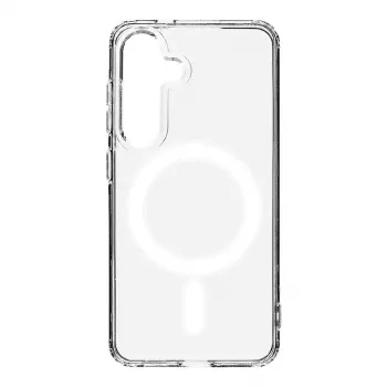 Husă spate Tactical MagForce pentru Galaxy S25, transparentă