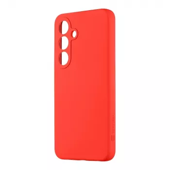 Husă spate Tactical Velvet Smoothie pentru Samsung Galaxy S25, Chilli Red