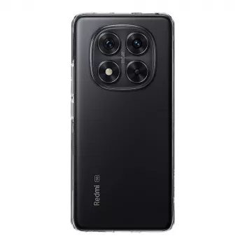 Husă spate Tactical TPU pentru Xiaomi Redmi Note 14 Pro 5G, transparentă