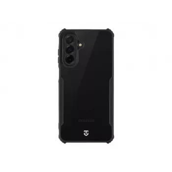 Husă spate Tactical Quantum Stealth pentru Samsung Galaxy A26 5G, transparent/neagră