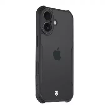 Husă spate Tactical Quantum Stealth iPhone 17 transparent/neagră