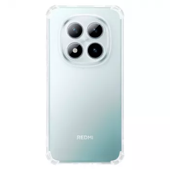 Husă spate tactică TPU Plyo pentru Xiaomi Redmi Note 15 Pro 5G, transparentă