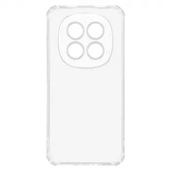Husă spate tactică TPU Plyo pentru Xiaomi Redmi Note 15 Pro 5G, transparentă