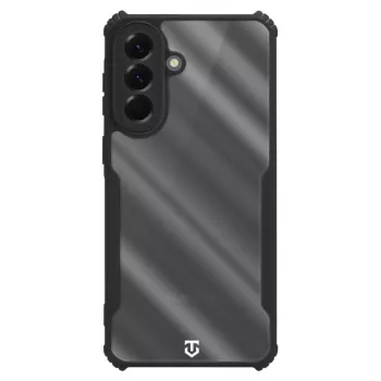 Carcasă spate tactică Quantum Stealth Galaxy A57 transparent/neagră