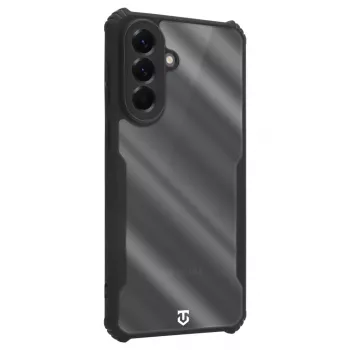 Carcasă spate tactică Quantum Stealth Galaxy A57 transparent/neagră