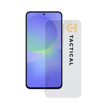 Folie de protecție ecran din sticlă călită Tactical Glass Shield 2.5D pentru Samsung Galaxy A37, transparentă