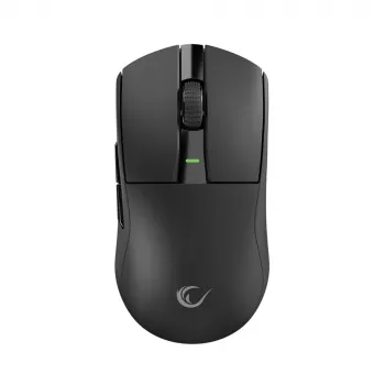 Mouse gaming wireless Rampage Zenith Pro, negru, 26000 DPI PAW3395 4KHz tri-mod, negru