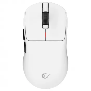 Mouse gaming wireless Rampage Clax PAW3311 24000 DPI 1000 Hz, alb
