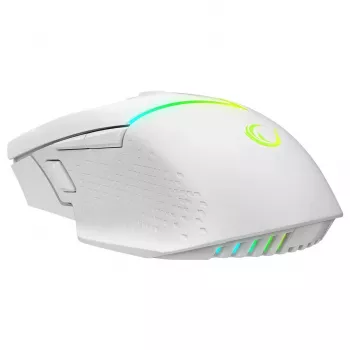 Mouse gaming wireless Rampage Drop M3 V2 24000 DPI 1000 Hz, alb
