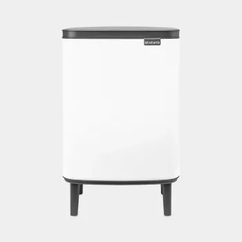 Brabantia BO Coș de gunoi HI 12 l alb